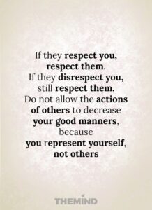 respect quotes